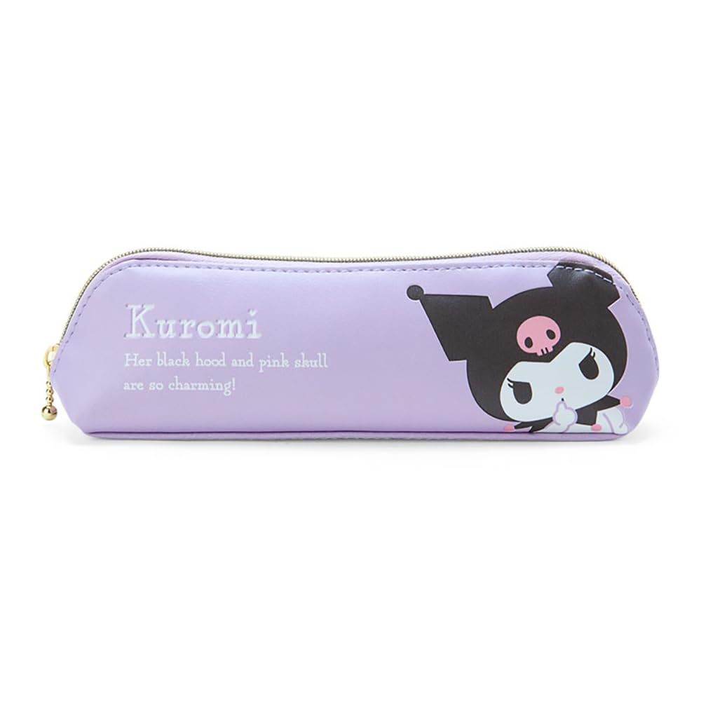 Sanrio Kuromi Slim Pen Case 5x19x4.5 cm - Cute Character Design- Japan Figure Store - #1 Bring To You The Best Japanese Goods