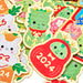 Sanrio New Year's Cards and Colorful Accessories Flake Stickers Set- Japan Figure Store - #1 Bring To You The Best Japanese Goods