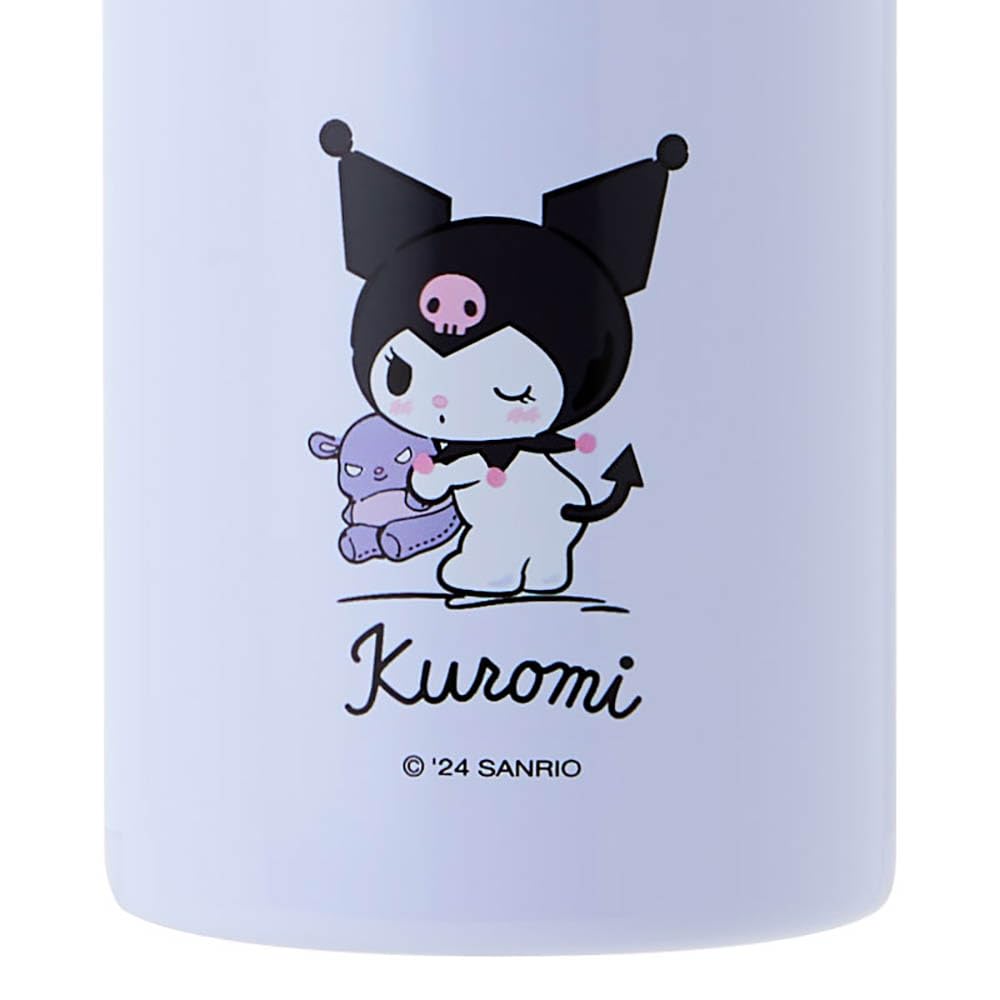 Sanrio Kuromi Stainless Steel Bottle 370Ml One-Touch Design- Japan Figure Store - #1 Bring To You The Best Japanese Goods