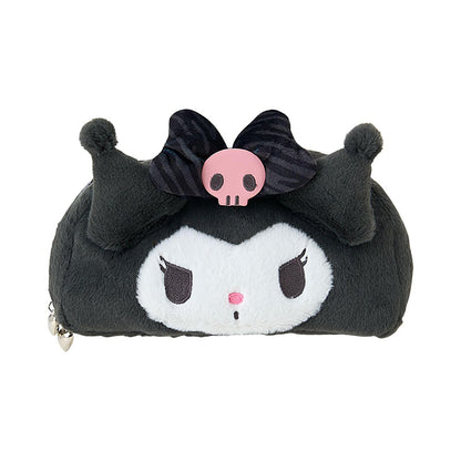 Sanrio Kuromi Monotone Animal Pencil Case Polyester Pu Durable Design