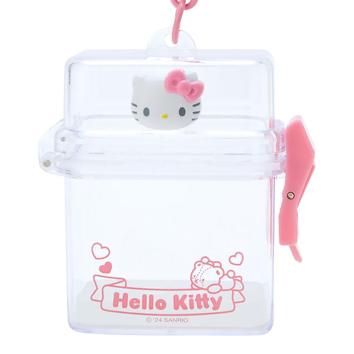 Sanrio Hello Kitty Pitatto Friends Mini Clear Case 8x8x4cm Dress-Up Goods- Japan Figure Store - #1 Bring To You The Best Japanese Goods