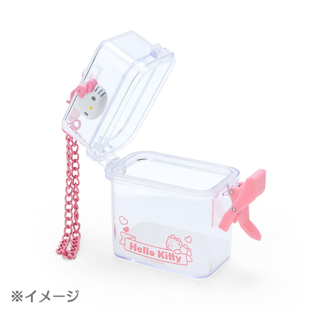 Sanrio Pitatto Friends Mini Clear Case Kuromi Dress-Up 8x8x4 Cm- Japan Figure Store - #1 Bring To You The Best Japanese Goods