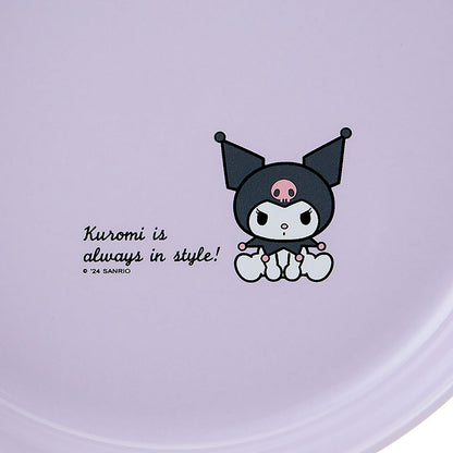 Sanrio Kuromi 21cm Ceramic Plate Microwave Dishwasher Safe Curry Pasta Plate