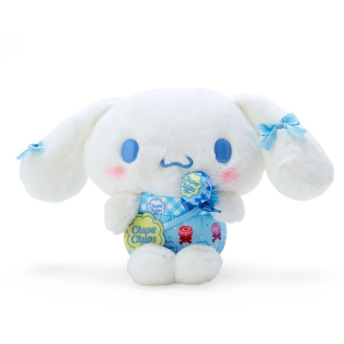 Sanrio Plush Toy - Cinnamoroll Chupa Chups 2nd Edition 14.3 x 24 x 11.5 cm- Japan Figure Store - #1 Bring To You The Best Japanese Goods