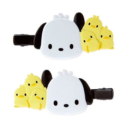 Sanrio Pochacco Long Hair Clip 876437 - Cute and Functional Hair Accessory- Japan Figure Store - #1 Bring To You The Best Japanese Goods