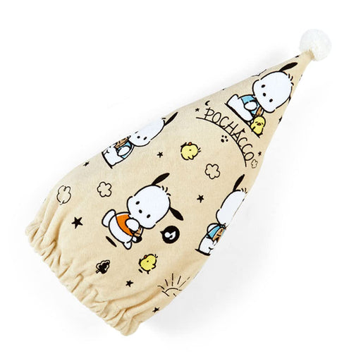 Sanrio Pochacco Cap Towel 895369 - Soft & Absorbent Bath Accessory- Japan Figure Store - #1 Bring To You The Best Japanese Goods