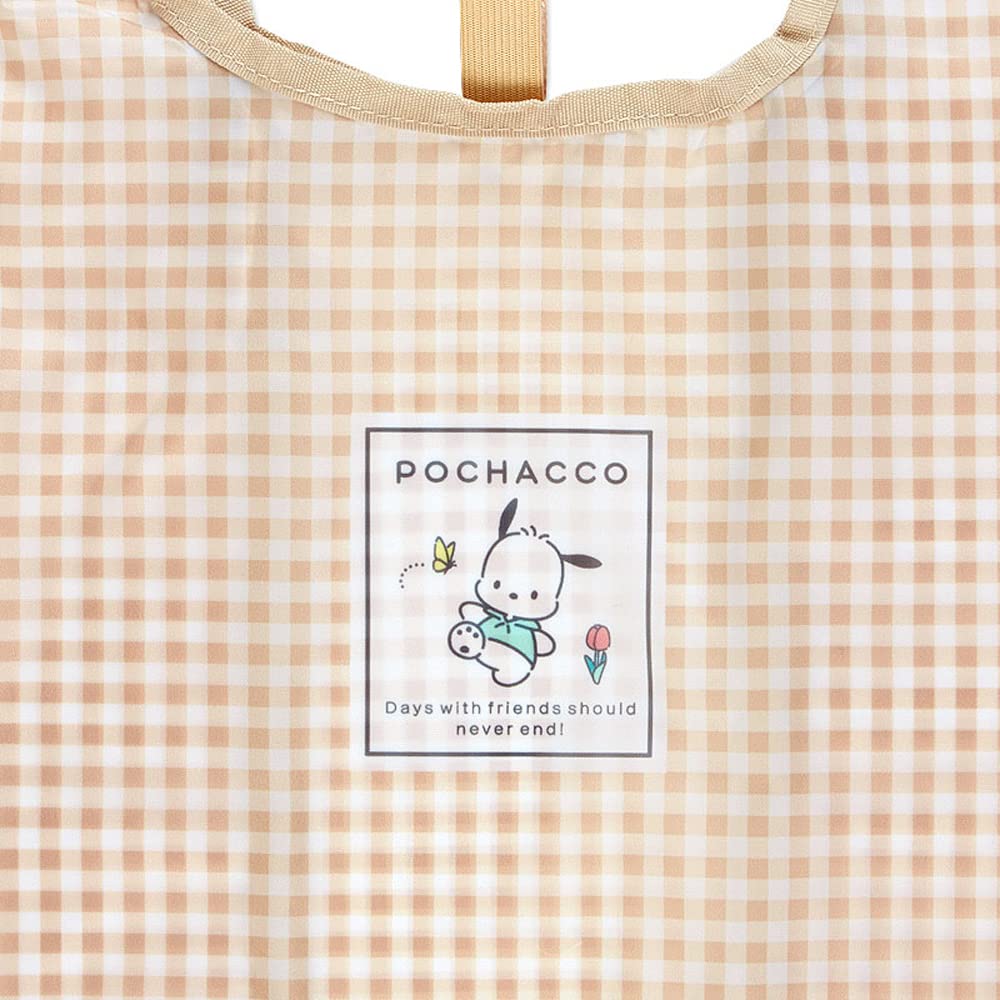 Sanrio Pochacco Eco Bag S 26x12x31 Cm Polyester Durable Reusable Tote- Japan Figure Store - #1 Bring To You The Best Japanese Goods