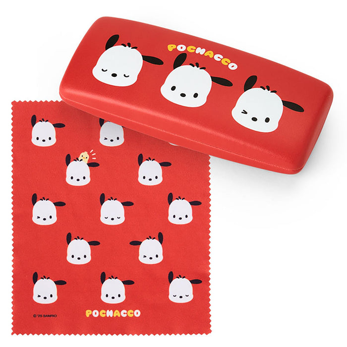 Sanrio Pochacco Hard Glasses Case Durable Protection 105228- Japan Figure Store - #1 Bring To You The Best Japanese Goods