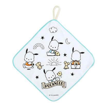 Sanrio Pochacco Loop Hand Towel Set for Kids 3-Piece Pack- Japan Figure Store - #1 Bring To You The Best Japanese Goods