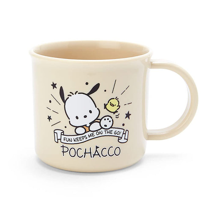 Sanrio Pochacco Kids Plastic Cup 742686 Durable and Cute Design- Japan Figure Store - #1 Bring To You The Best Japanese Goods