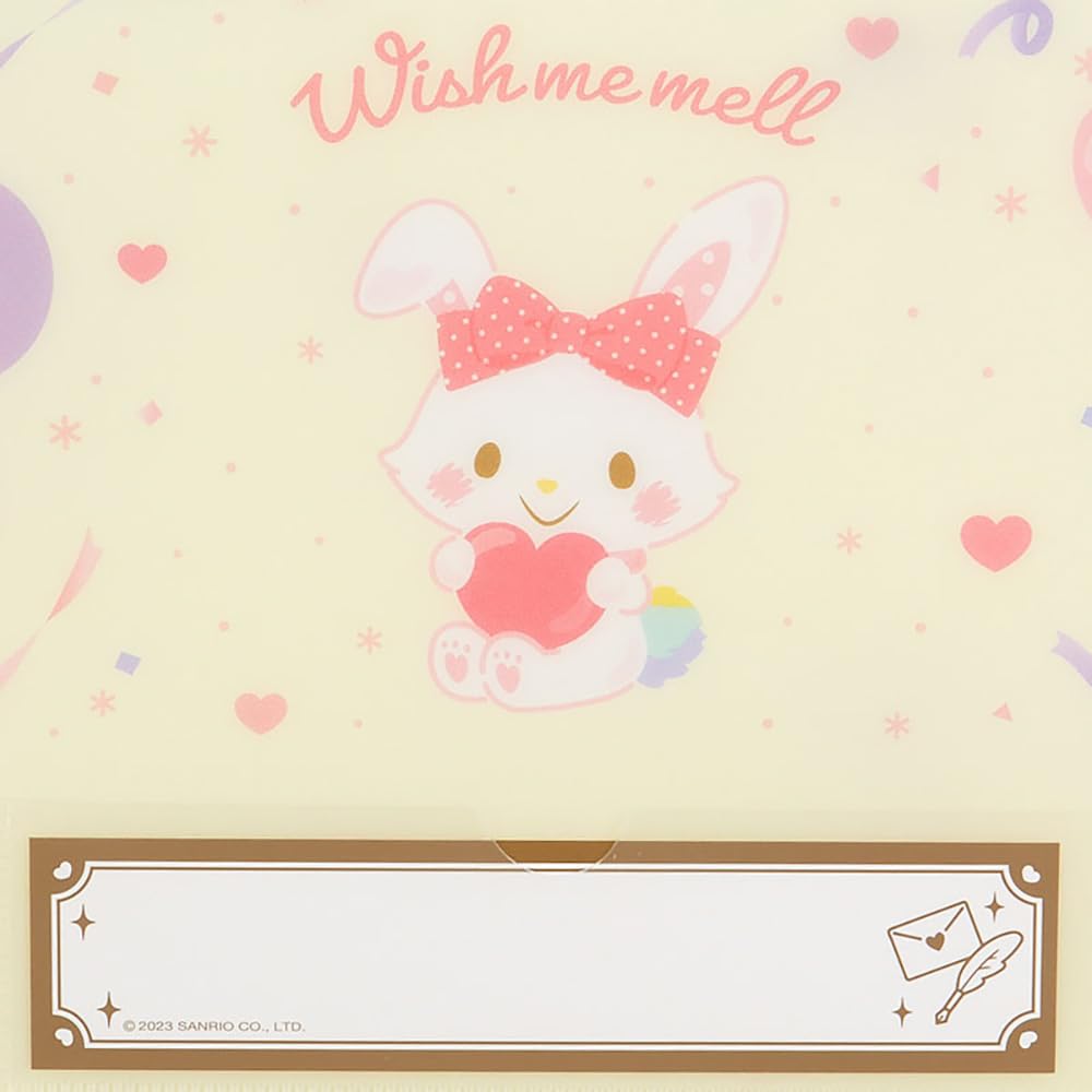 Sanrio Wish Me Mell Pocket File 20x28cm - Cute Character Organizer- Japan Figure Store - #1 Bring To You The Best Japanese Goods