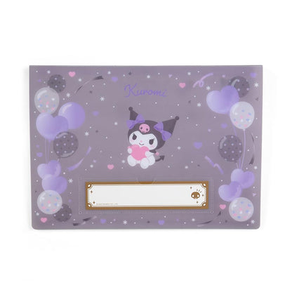 Sanrio Kuromi Pocket File 20x28cm Office Organizer- Japan Figure Store - #1 Bring To You The Best Japanese Goods