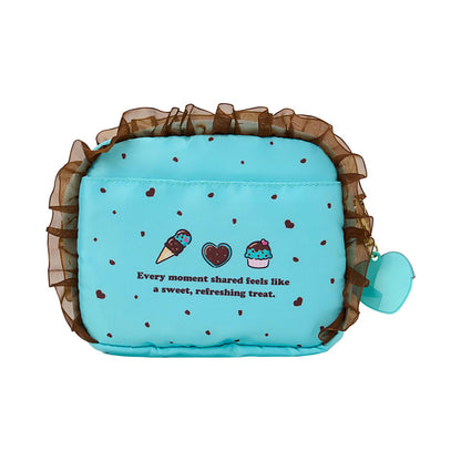 Sanrio Kuromi Pouch Chocolate Mint Polyester Cotton Ages 3+