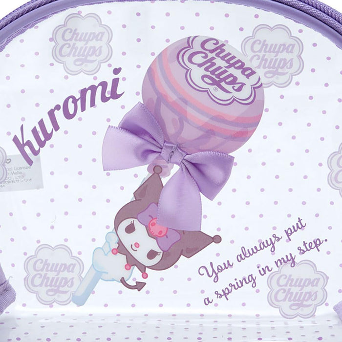 Sanrio Kuromi Chupa Chups Pouch 2nd Edition 13x19x6cm Character 764540- Japan Figure Store - #1 Bring To You The Best Japanese Goods
