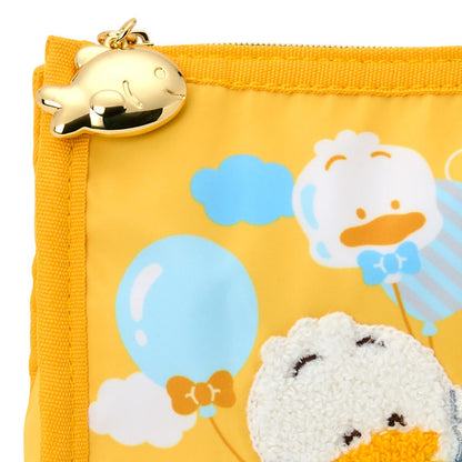 Sanrio Dreaming Balloon Peckle Duck Pouch for Ages 3+ Polyester Zinc Alloy