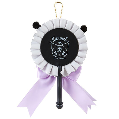 Sanrio Kuromi Rosette Stick Mascot Holder 19.5X10X1.5 Cm- Japan Figure Store - #1 Bring To You The Best Japanese Goods