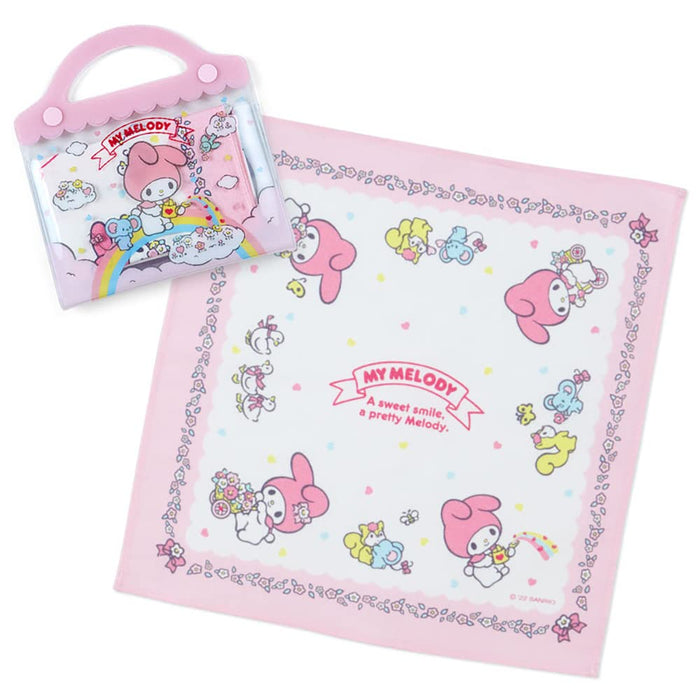 Sanrio My Melody Handkerchief Set - 13.5x1x13.7cm Fashion Accessories- Japan Figure Store - #1 Bring To You The Best Japanese Goods