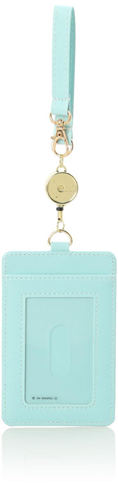 Sanrio Hangyodon Turquoise Pass Case for Women Hg-Pas01- Japan Figure Store - #1 Bring To You The Best Japanese Goods