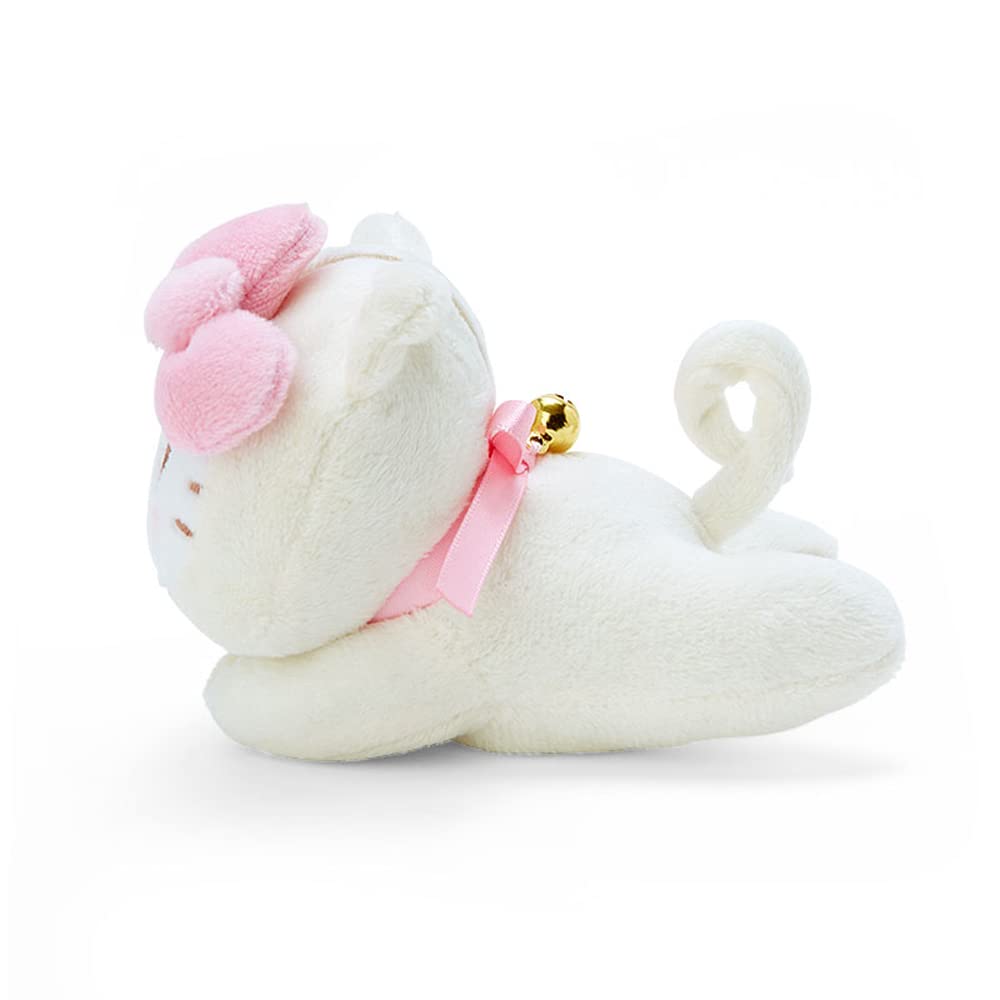 Sanrio Hello Kitty Healing Cat Clip Mascot Plush 840696- Japan Figure Store - #1 Bring To You The Best Japanese Goods
