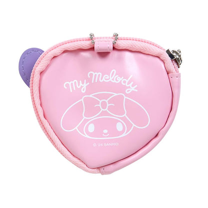 Sanrio Mini Pouch with Badge Colorful Heart Series My Melody 3rd Edition- Japan Figure Store - #1 Bring To You The Best Japanese Goods