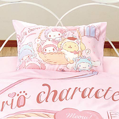 Sanrio Characters Single 3-Piece Duvet Cover Set with Pillowcase and Mattress Cover- Japan Figure Store - #1 Bring To You The Best Japanese Goods