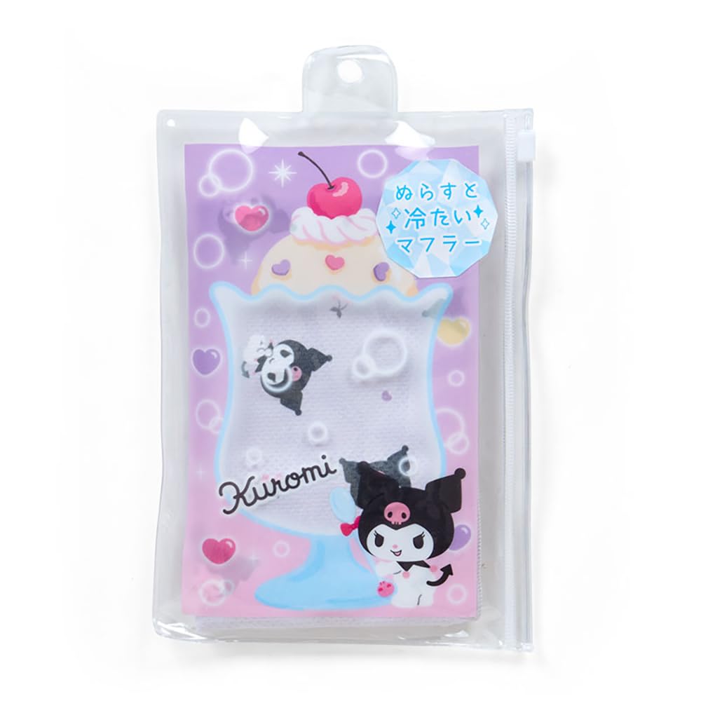 Sanrio Kuromi Cooling Scarf 20x86cm – Cools When Wet Character Design- Japan Figure Store - #1 Bring To You The Best Japanese Goods