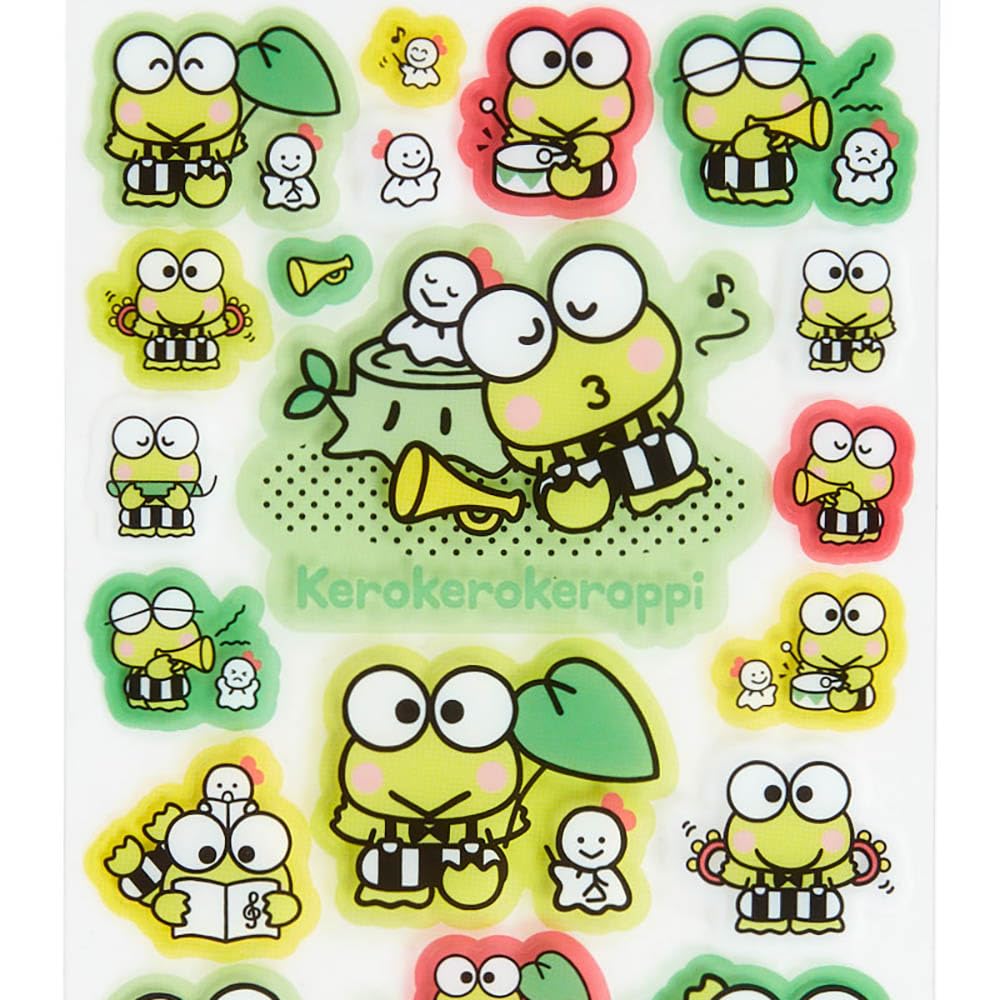 Sanrio Kerokerokeroppi Singing Dancing Stickers 909297- Japan Figure Store - #1 Bring To You The Best Japanese Goods