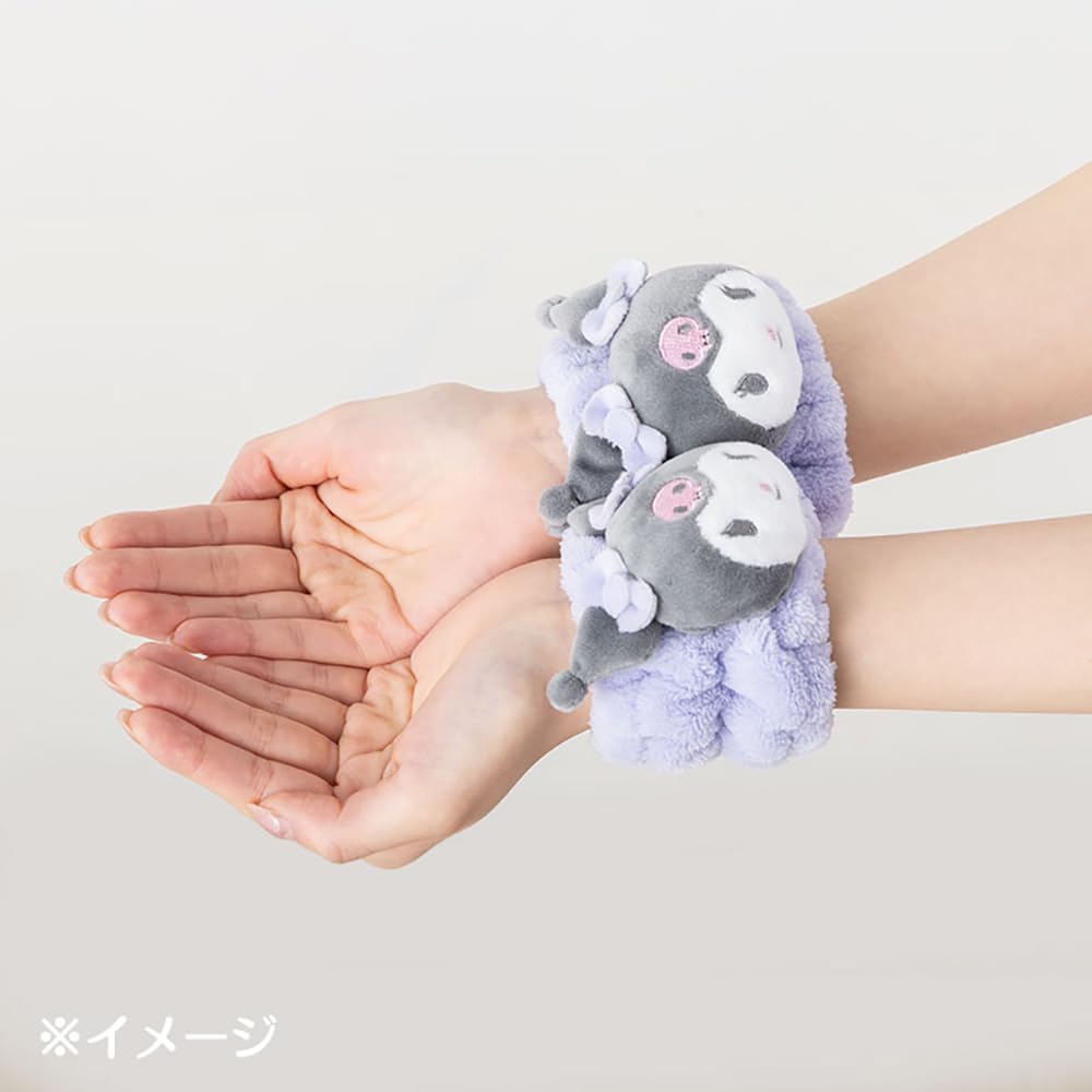 Sanrio Kuromi Microfiber Water Absorbent Wristbands 2-Piece Set- Japan Figure Store - #1 Bring To You The Best Japanese Goods