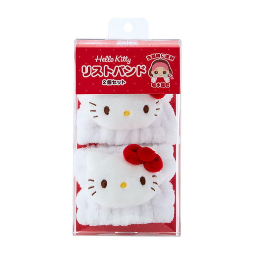 Sanrio Hello Kitty Wristbands Set of 2 Microfiber Absorbent for Face Wash- Japan Figure Store - #1 Bring To You The Best Japanese Goods
