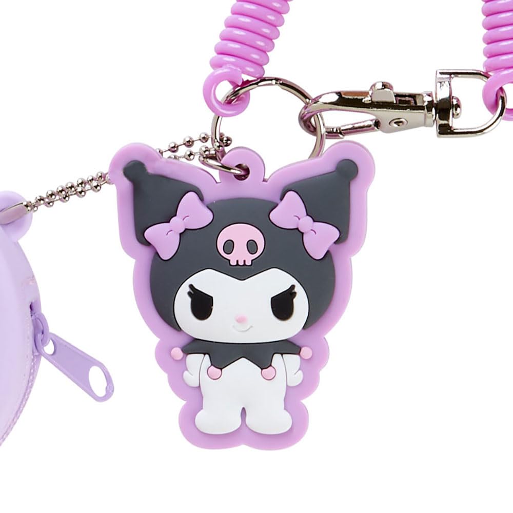 Sanrio Kuromi Silicone Mini Case Charm Keychain 6.5x6.5x3cm Character- Japan Figure Store - #1 Bring To You The Best Japanese Goods