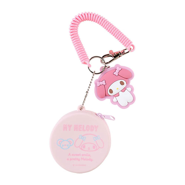 Sanrio My Melody Silicone Mini Case Keychain 6.5 x 6.5 x 3cm- Japan Figure Store - #1 Bring To You The Best Japanese Goods