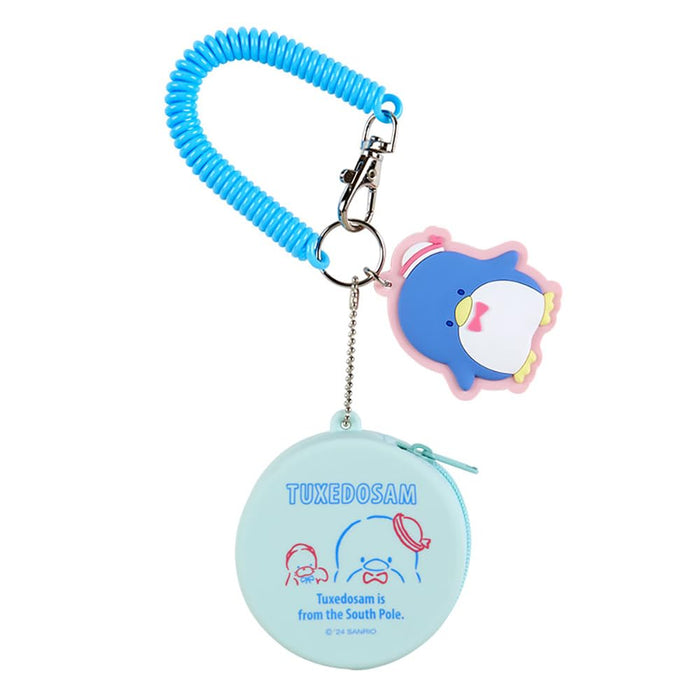 Sanrio Tuxedo Sam Silicone Mini Case Keychain - 6.5cm x 3cm Charm- Japan Figure Store - #1 Bring To You The Best Japanese Goods