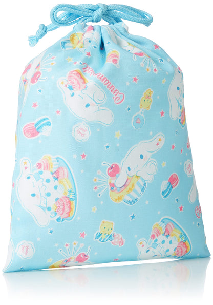 Sanrio Small Drawstring Bag for Girls Featuring Cinnamoroll- Japan Figure Store - #1 Bring To You The Best Japanese Goods