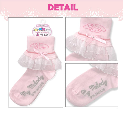 Sanrio Women's and Kids' Socks - Selectable Characters and Sizes 15-24cm- Japan Figure Store - #1 Bring To You The Best Japanese Goods