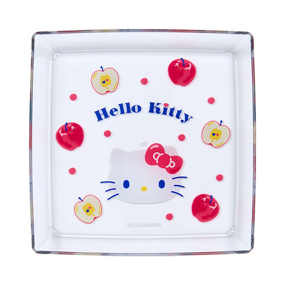 Sanrio Hello Kitty Square Resin Plate Tableware 313572