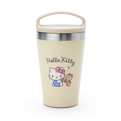 Sanrio Hello Kitty Stainless Steel Tumbler With Handle 16x8.5 cm- Japan Figure Store - #1 Bring To You The Best Japanese Goods