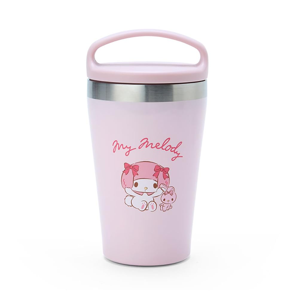 Sanrio My Melody Stainless Steel Tumbler with Handle 16 x 8.5 cm- Japan Figure Store - #1 Bring To You The Best Japanese Goods
