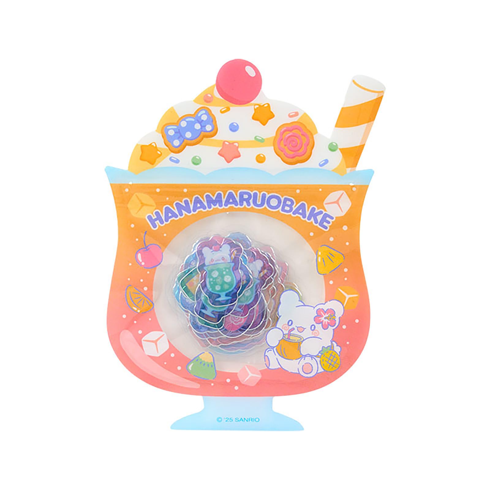 Sanrio Summer Stickers Hanamaru Obake PVC Case For Ages 3+ 176591- Japan Figure Store - #1 Bring To You The Best Japanese Goods