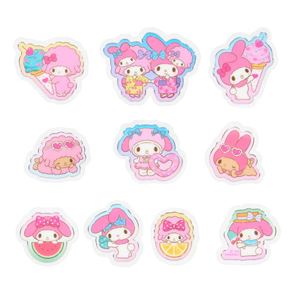 Sanrio My Melody Summer Stickers PVC for Ages 3+ - 176231- Japan Figure Store - #1 Bring To You The Best Japanese Goods