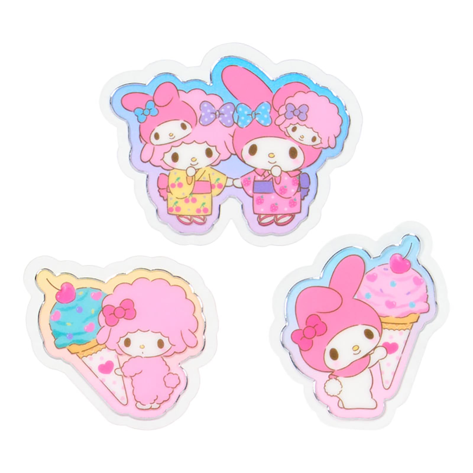 Sanrio My Melody Summer Stickers PVC for Ages 3+ - 176231- Japan Figure Store - #1 Bring To You The Best Japanese Goods