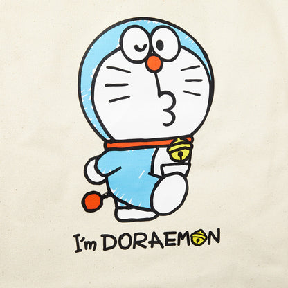 Sanrio Tote Bag Ivory IMD Canvas 17-inch- Japan Figure Store - #1 Bring To You The Best Japanese Goods