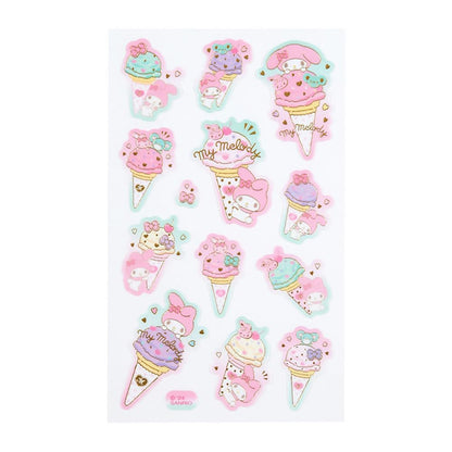 Sanrio My Melody Tracing Paper Stickers Ice Party Set- Japan Figure Store - #1 Bring To You The Best Japanese Goods