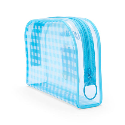 Sanrio Tuxedo Sam Clear Pouch for Travel and Storage- Japan Figure Store - #1 Bring To You The Best Japanese Goods