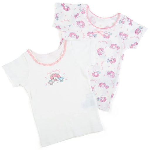 Sanrio My Melody Girl's 100cm Cotton Underwear Set - 2 Piece Washable- Japan Figure Store - #1 Bring To You The Best Japanese Goods