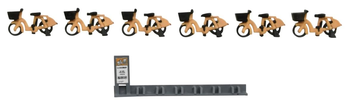 Tomytec Scenery Accessories 140 Rental Bicycles Diorama Supplies- Japan Figure Store - #1 Bring To You The Best Japanese Goods