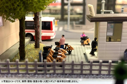 Tomytec Scenery Accessories 140 Rental Bicycles Diorama Supplies- Japan Figure Store - #1 Bring To You The Best Japanese Goods