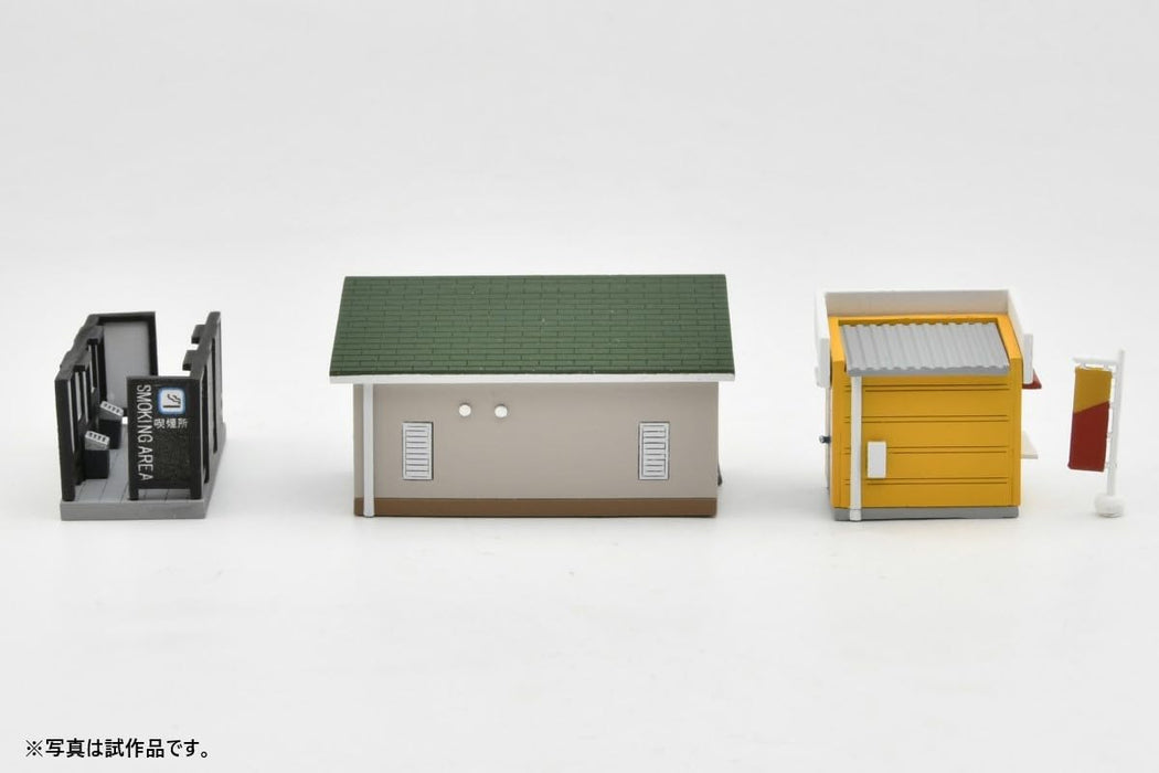 Tomytec Scenery Accessories: Station Front Scene Set A Diorama Supplies- Japan Figure Store - #1 Bring To You The Best Japanese Goods