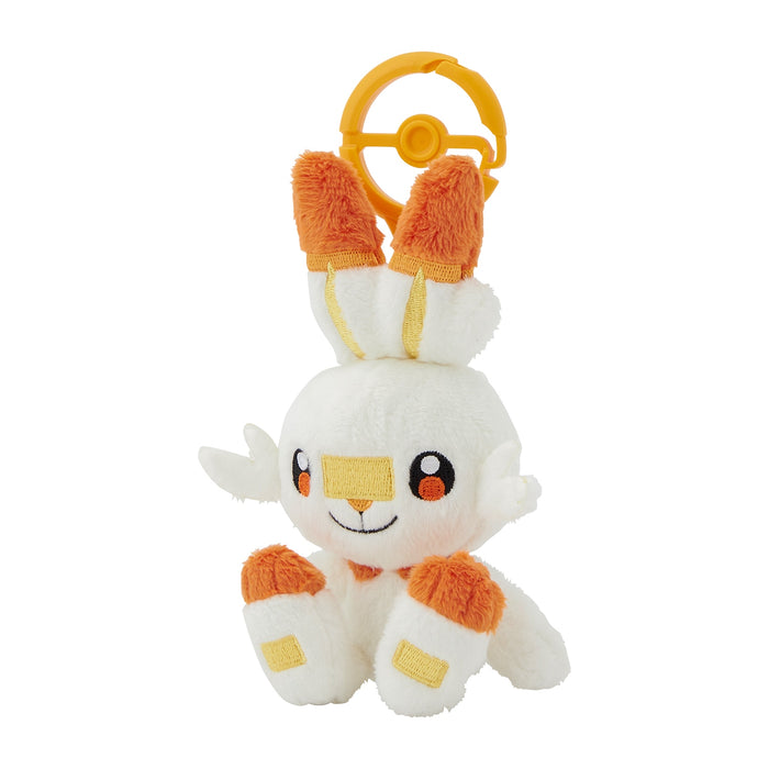 Pokemon Center Scorbunny Mascot with Carabiner for Kids and Fans- Japan Figure Store - #1 Bring To You The Best Japanese Goods