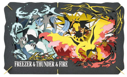 ENSKY Paper Theater Pt-L02 Pokemon Articuno, Zapdos, And Moltres- Japan Figure Store - #1 Bring To You The Best Japanese Goods