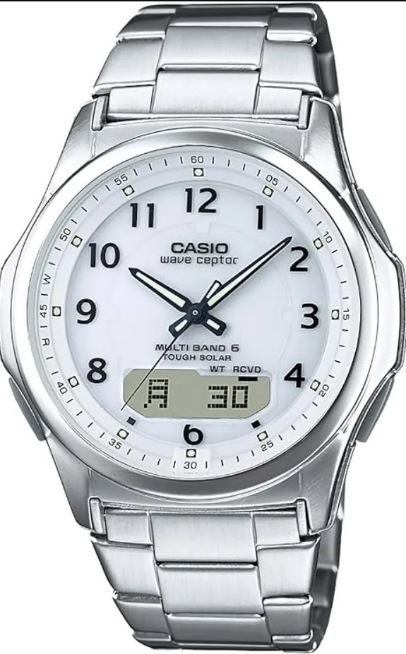 Casio Wave Ceptor Wva-m630d-7ajf Solar Radio Men's Watch In Box- Japan Figure Store - #1 Bring To You The Best Japanese Goods